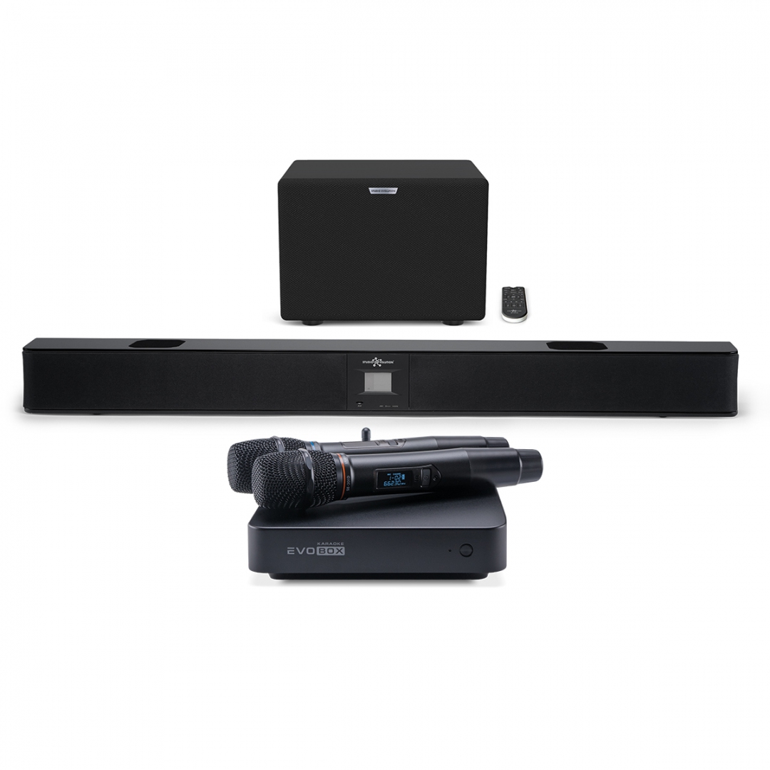 караоке-комплект EVOBOX Plus + EvoSound Bar (саундбар с караоке) в Киржаче