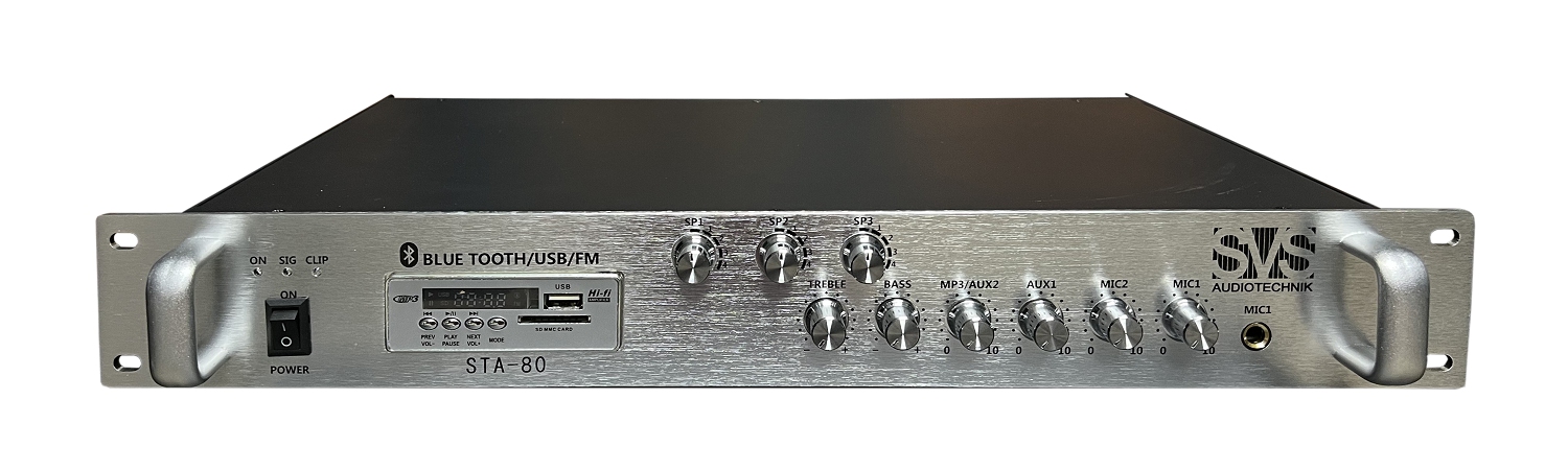 SVS Audiotechnik STA-80 Микшер-усилитель для систем Public Address в Киржаче