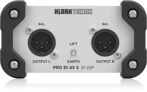 Klark Teknik DI 22P пассивный стерео директ-бокс в Киржаче