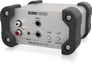 Klark Teknik DI 22P пассивный стерео директ-бокс в Киржаче