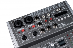 SVS Audiotechnik mixers AM-4 DSP Аналоговый микшерный пульт, 4-канала в Киржаче